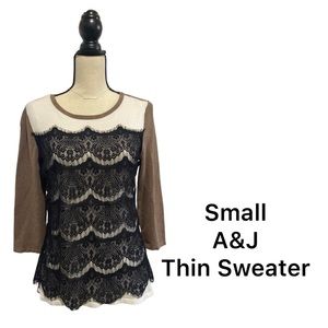 Small A&J Thin Sweater